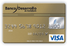 Imagen de la Nueva Tarjeta de Crédito VISA Banco Desarrollo Imagen de la Nueva Tarjeta de Crédito VISA Banco Desarrollo